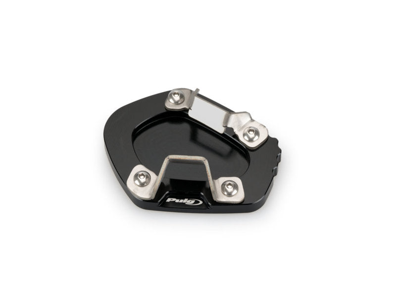 Puig Kickstand Extension Pad In Black for Triumph Tiger Explorer 1200 GT (22-23)