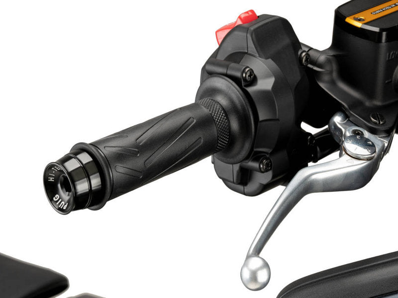 Puig Speed Bar Ends In Black for Yamaha TMax 560 (22-25)