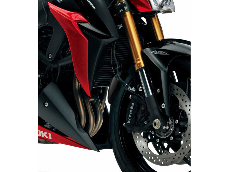 Puig Front Mudguard Extender In Black for Suzuki GSX S 1000 GT (22-25)