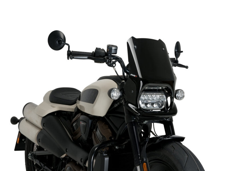 Puig New Generation Sport Screen for Harley Davidson Sportster S (21-26)