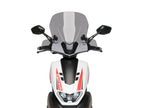 Puig City Touring Screen In Light Smoke for Keeway Fact Evo 125 (21-25)