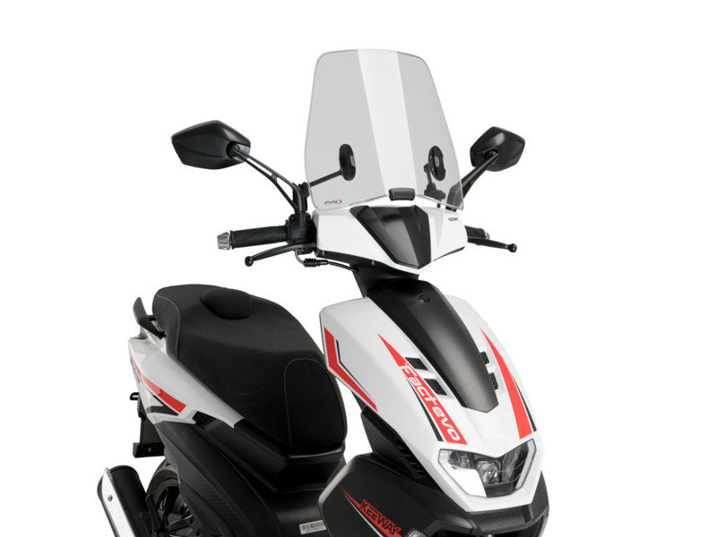 Puig Traffic Screen In Clear for Keeway Fact Evo 125 (21-25)