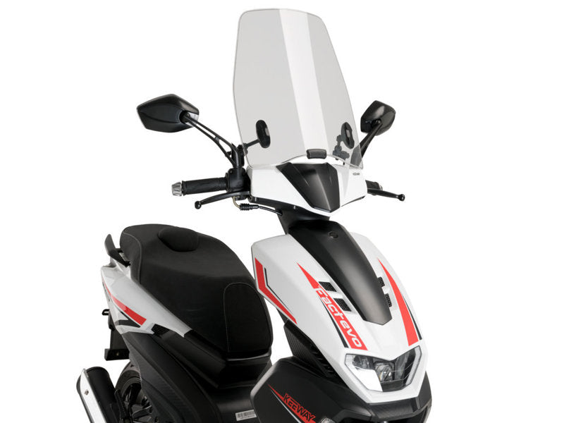 Puig Urban Screen In Clear for Keeway Fact Evo 125 (21-25)