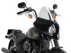 Puig Mirage Touring Screen In Clear for Harley Davidson Softail Street Bob FXBB (21-24)