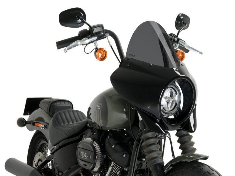 Puig Mirage Touring Screen for Harley Davidson Softail Street Bob (18-26)