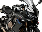 Puig Sport Downforce Spoilers In Black for Honda CBR650 R (21-23)