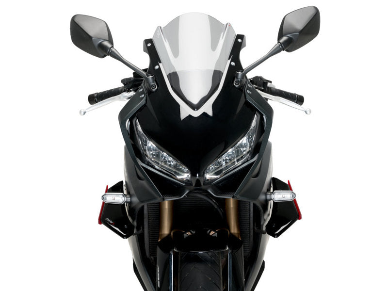 Puig Sport Downforce Spoilers In Black for Honda CBR650 R (21-23)