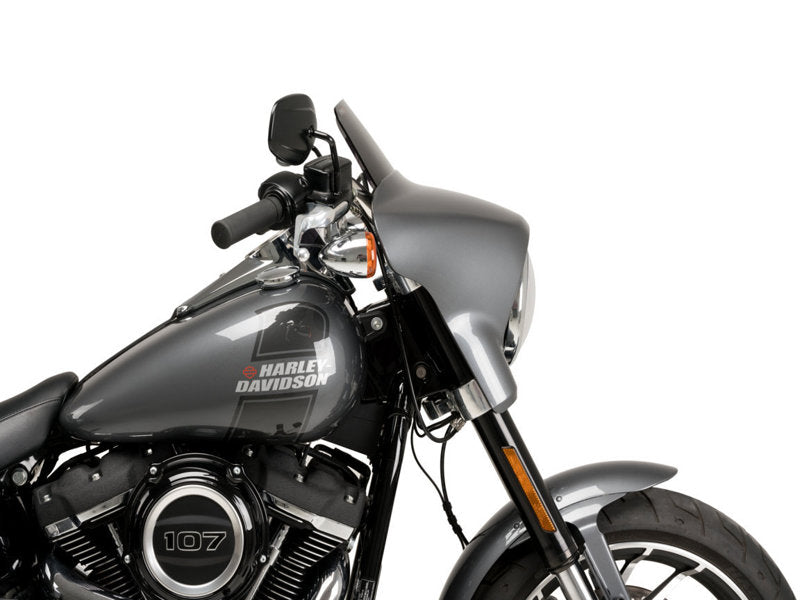 Puig Batwing Sport Screen In Clear for Harley Davidson Softail Sport Glide FLSB (18-24)