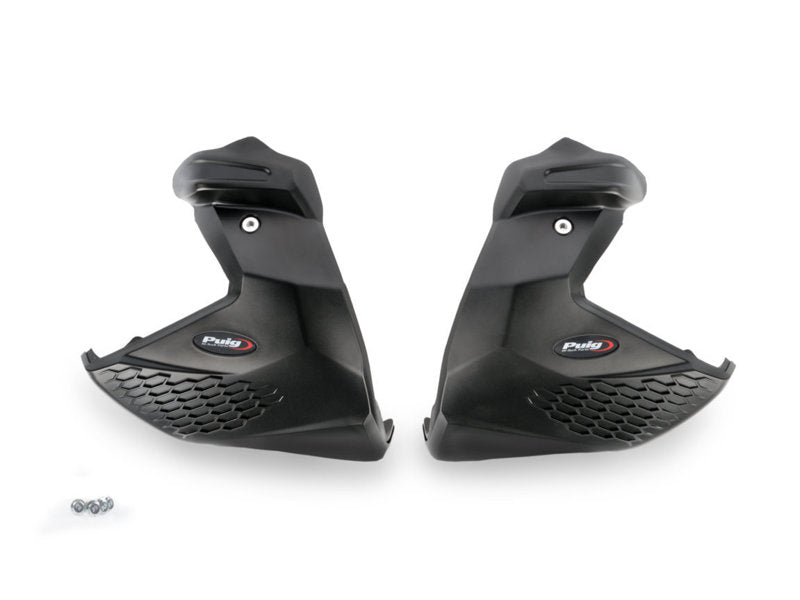 Puig Engine Cover In Black for BMW R1250 GS Rallye (21-23)