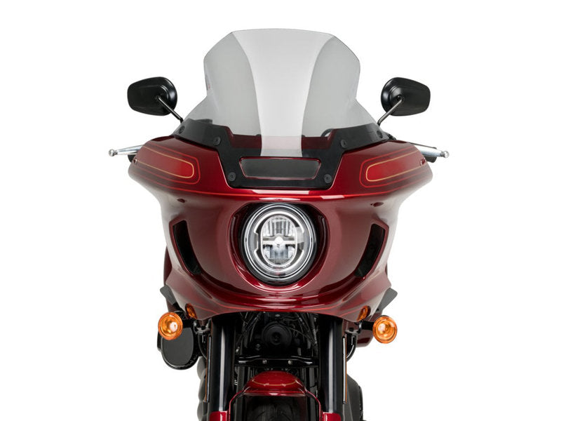 Puig Batwing Touring Screen In Clear for Harley Davidson Softail Low Rider ST FXLRST (22-24)