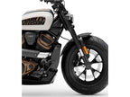 Puig Front Mudguard Extender In Black for Harley Davidson Sportster S RH1250S (21-24)