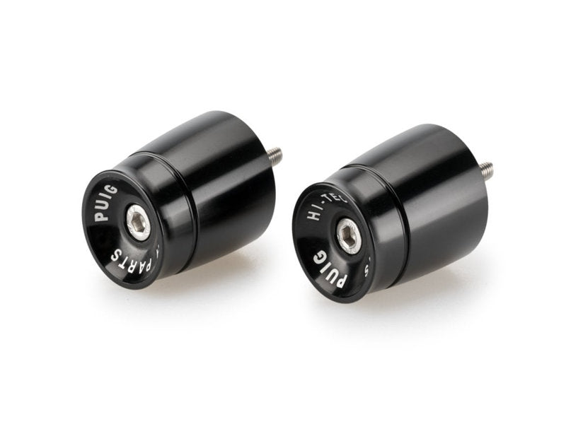 Puig Speed Bar Ends In Black for Aprilia RS660 (21-25)