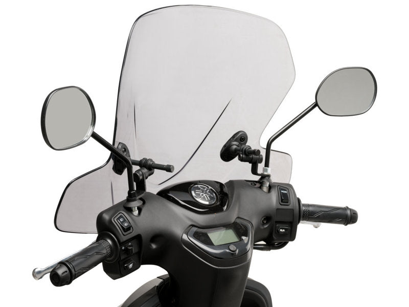 Puig City Touring Screen In Light Smoke for Yamaha Neos 48 (22-25)