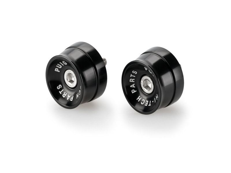Puig Speed Bar Ends In Black for Yamaha YZF R6 (17-20)