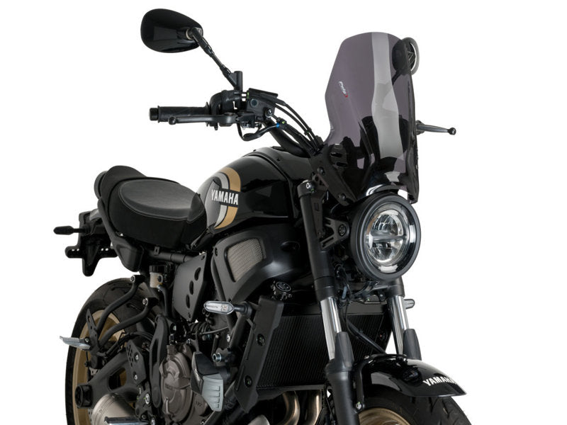 Puig New Generation Sport Screen In Clear for Yamaha XSR 700 (22-25)