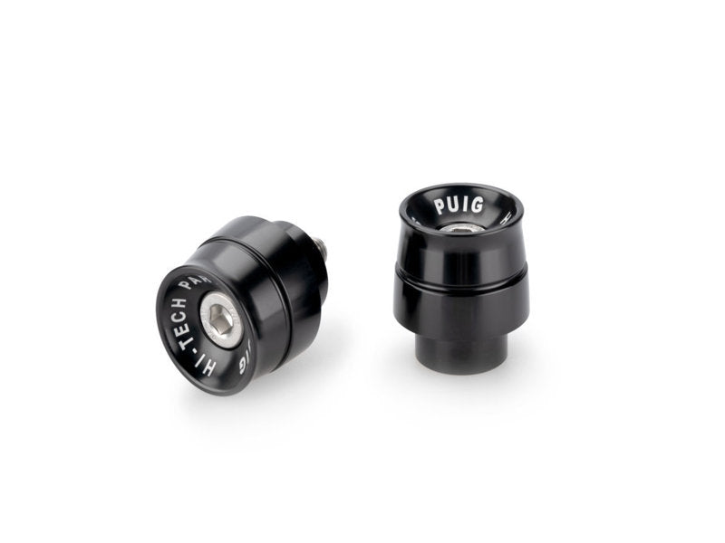 Puig Speed Bar Ends In Black for Yamaha MT-07 Tracer (16-17)