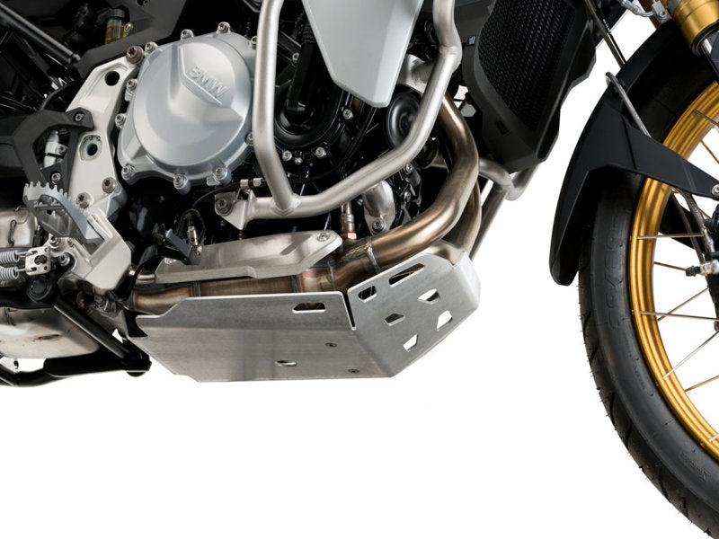 Puig Engine Sump Guard In Silver for BMW F750 GS (18-24)