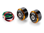 Puig Balance Bar Ends In Black for Kawasaki Z125 (19-24)