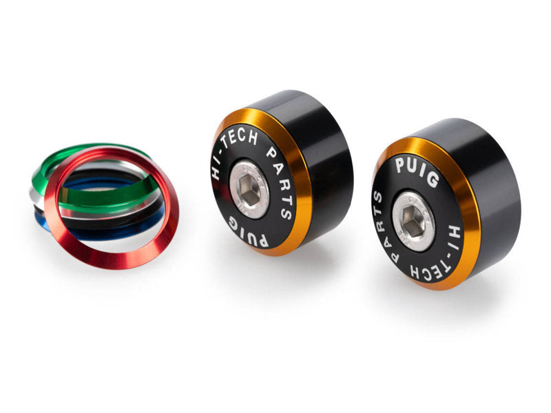 Puig Balance Bar Ends In Black for Kawasaki Z125 (19-24)