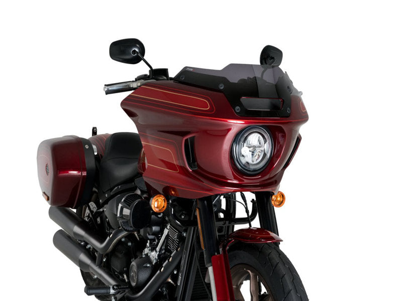 Puig Batwing Sport Screen In Clear for Harley Davidson Softail Low Rider ST FXLRST (22-24)