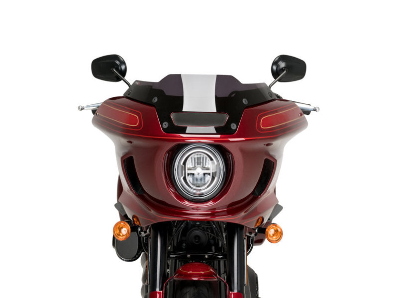 Puig Batwing Sport Screen In Clear for Harley Davidson Softail Low Rider ST FXLRST (22-24)