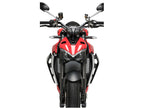 Puig Naked Downforce Spoilers In Matt Black for Ducati Streetfighter V2 (22-24)