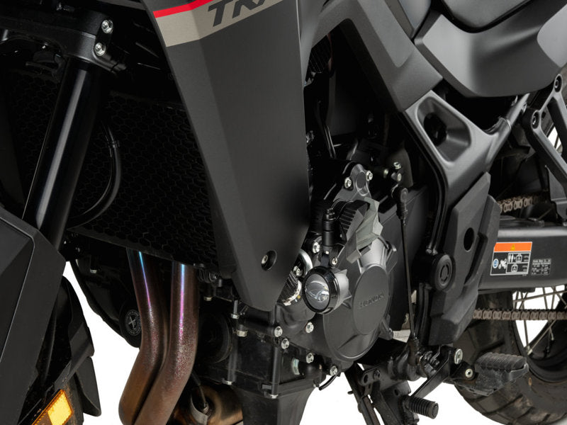 Puig R19 Frame Sliders In Black for Honda CB750 Hornet (23-25)