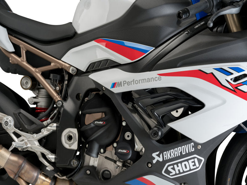 Puig Track Engine Cover In Black for BMW M1000RR (21-25)