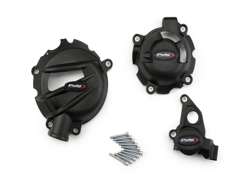 Puig Track Engine Cover In Black for BMW M1000 R (23-25)