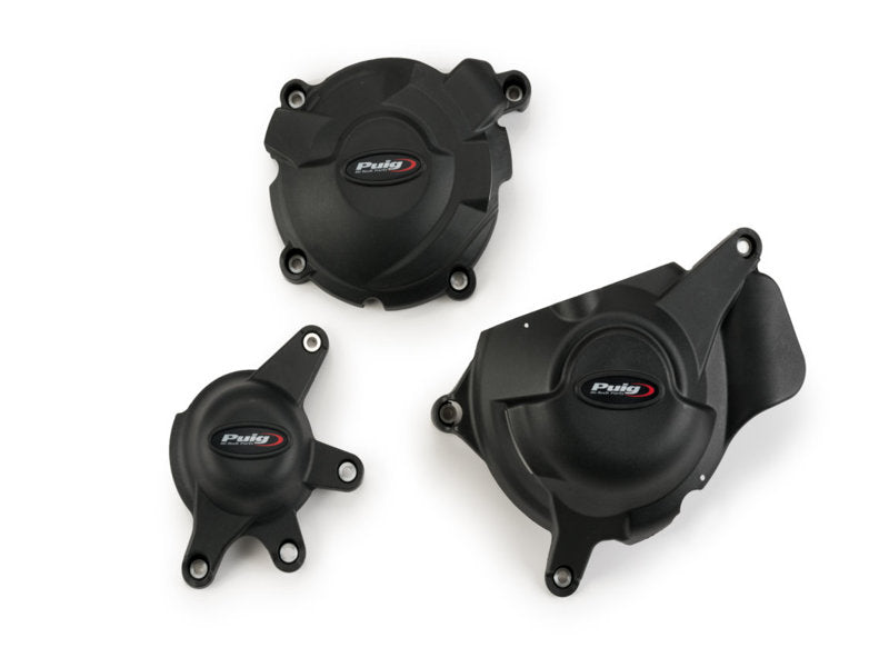 Puig Track Engine Cover In Black for Honda CBR1000 RR (09-11)