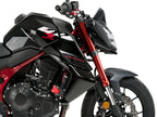 Puig Naked Downforce Spoilers In Matt Black for Honda CB750 Hornet (23-24)