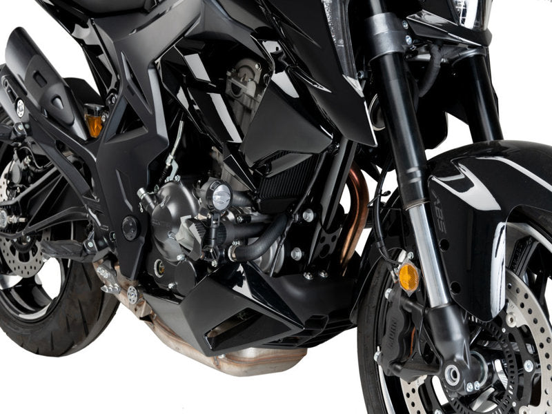 Puig R19 Frame Sliders In Black for Zontes ZT350-R (23-25)