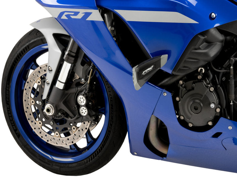 Puig Pro Frame Sliders In Black for Yamaha YZF R1 (15-24)