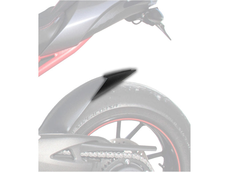 Puig Rear Mudguard Extender In Matt Black for Triumph Speed Triple 1050 RS (18-20)