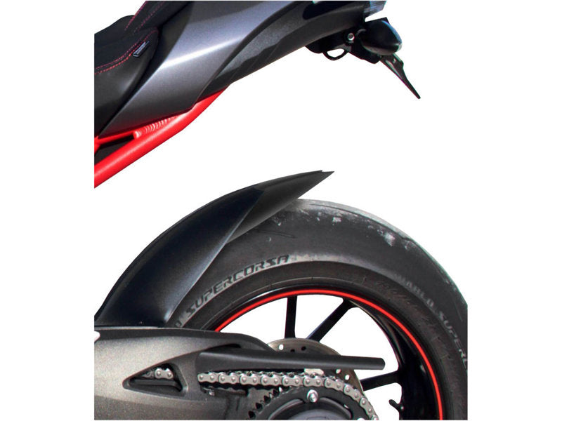 Puig Rear Mudguard Extender In Matt Black for Triumph Speed Triple 1050 R (12-17)