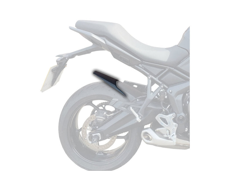 Puig Rear Mudguard Extender In Matt Black for Triumph Tiger 660 Sport (22-25)