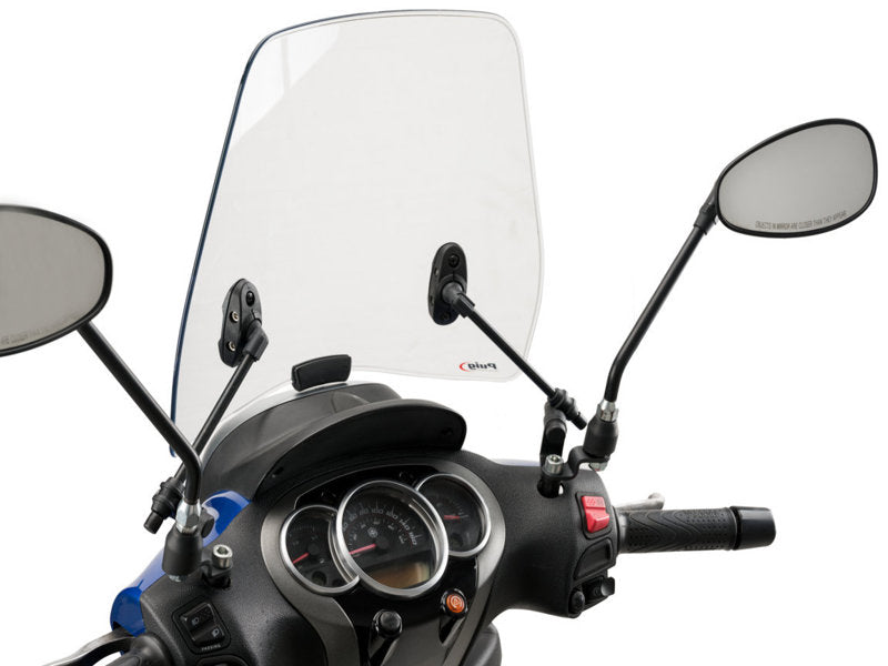 Puig Traffic Screen In Clear for Piaggio Beverly 300 IE (11-21)