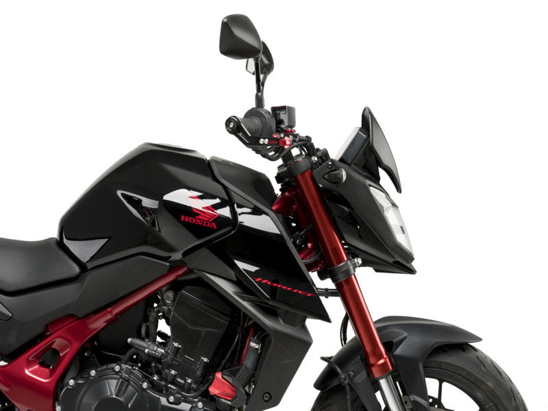 Puig New Generation Sport Screen In Matt Black for Honda CB750 Hornet (23-24)
