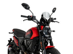 Puig New Generation Sport Screen In Clear for Ducati Scrambler Icon (23-25)