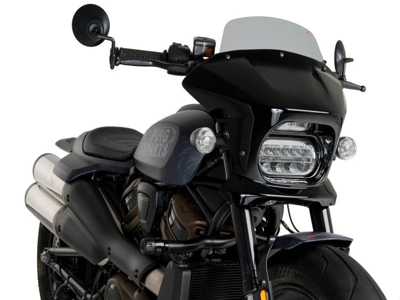 Puig Fury Touring Screen for Harley Davidson Sportster S (21-26)