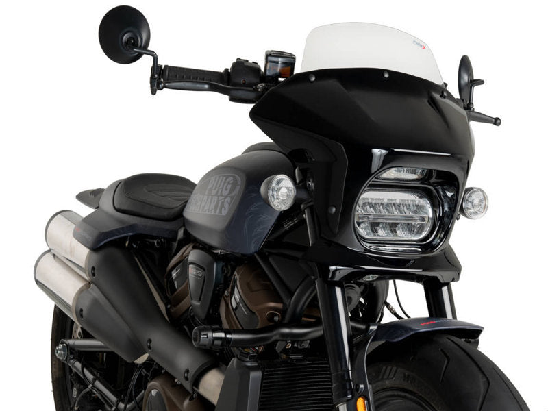 Puig Fury Touring Screen for Harley Davidson Sportster S (21-26)