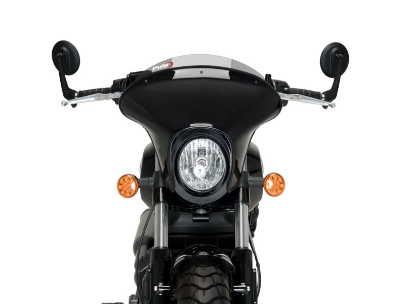 Puig Batwing Sport Screen In Clear for Indian Scout Bobber (18-25)