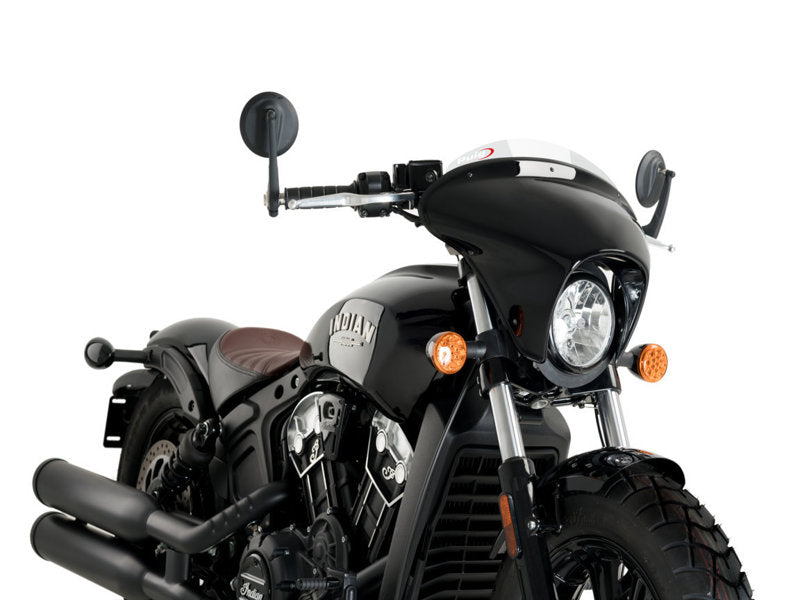 Puig Batwing Sport Screen In Clear for Indian Scout Bobber (18-25)