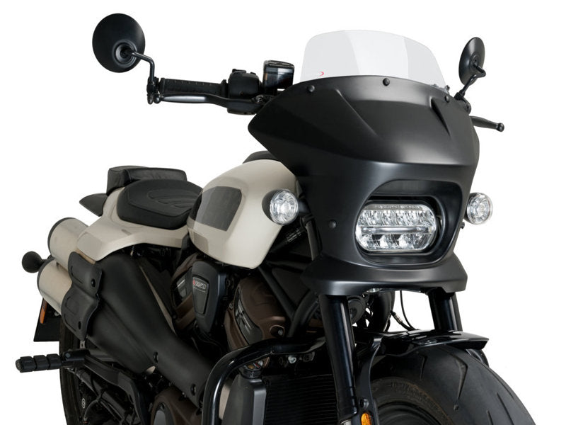 Puig Fury Touring Screen for Harley Davidson Sportster S (21-26)