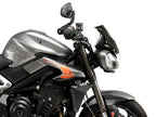 Puig New Generation Sport Screen In Clear for Triumph Street Triple 765 RS (23-25)