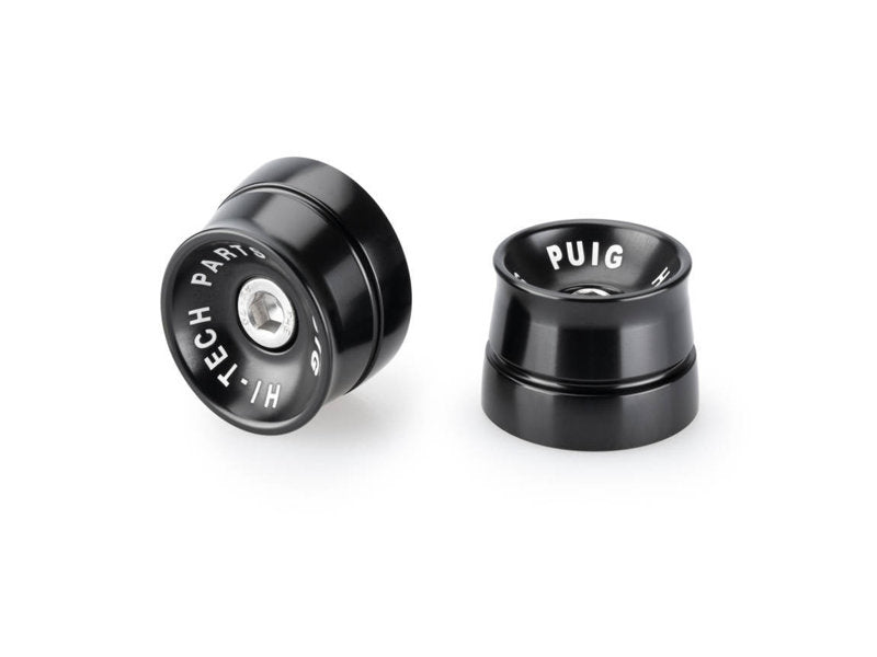 Puig Speed Bar Ends In Black for Voge 500AC (22-25)