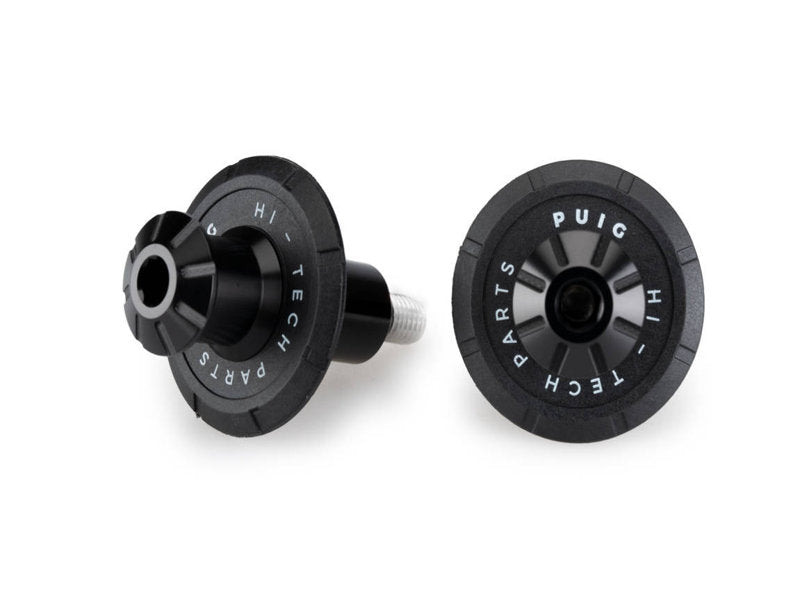 Puig Pro Spool Sliders In Black for Triumph Tiger 900 GT Low (20-23)