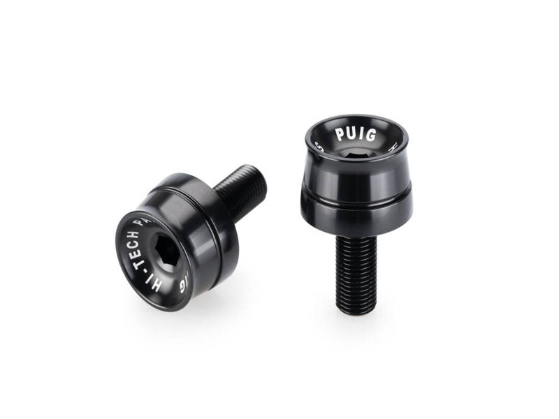 Puig Speed Bar Ends In Black for Suzuki GSX 8S (23-25)