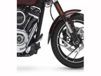 Puig Front Mudguard Extender In Black for Harley Davidson Softail Low Rider ST FXLRST (22-24)