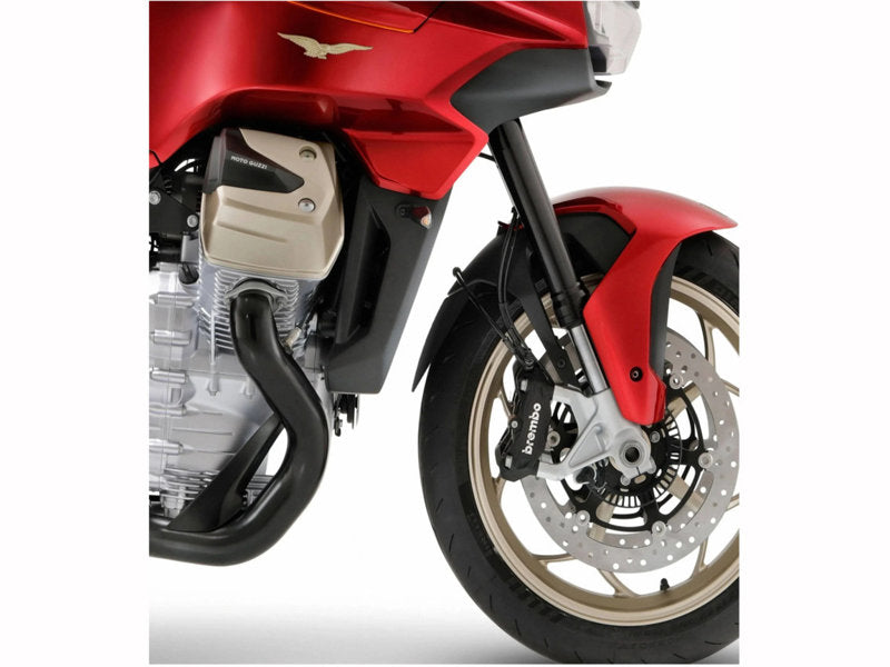 Puig Front Mudguard Extender In Black for Moto Guzzi V100 Mandello (23-25)
